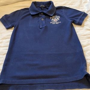 Boys Ralph Lauren short sleeve polo shirt.